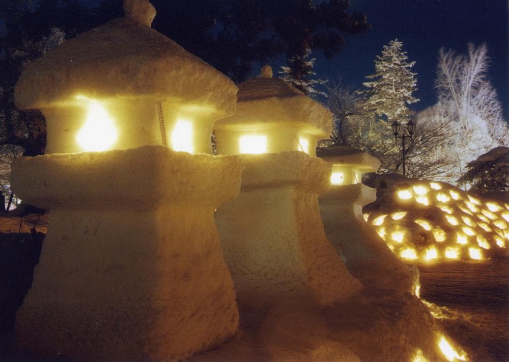 YBCラジオゲツキンラジオぱんぱかぱーん 上杉雪灯篭まつりスペシャル放送