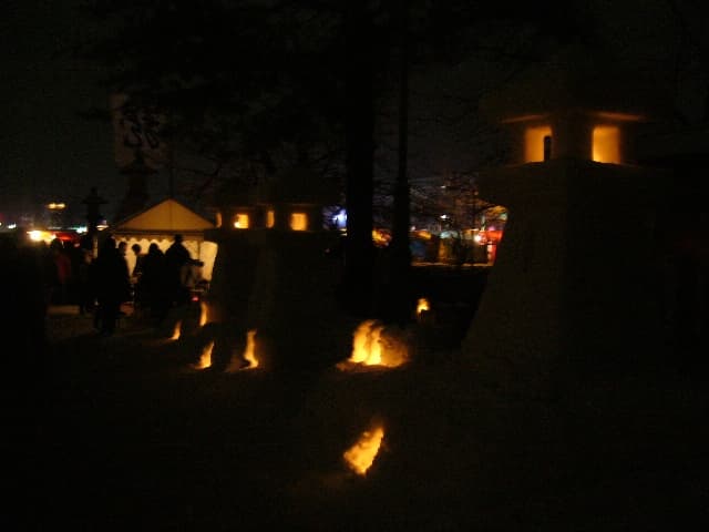 【平成19年度の情報】2月11日 上杉神社内の様子